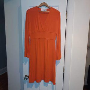 Orange Tom and Linda Platt Dress
